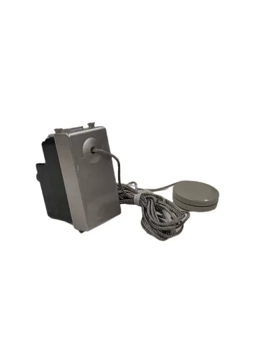 Vimar 14052.SL Plana Bouton-poussoir 1P N° 10A Cordon à tirer Argent